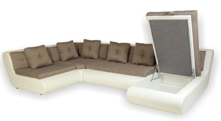 Диван Корона NEW (Ш-2400 х 3820 х Г-1920 )/Разные Цвета 