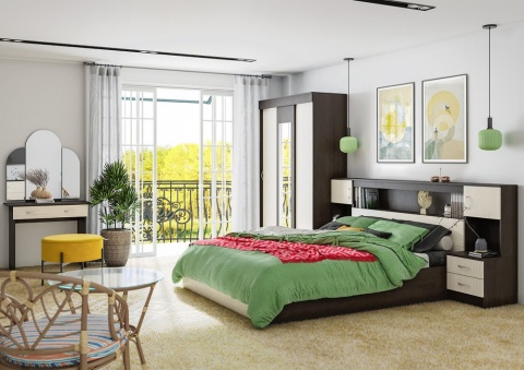 Спальный Гарнитур Баська /Разные Цвета