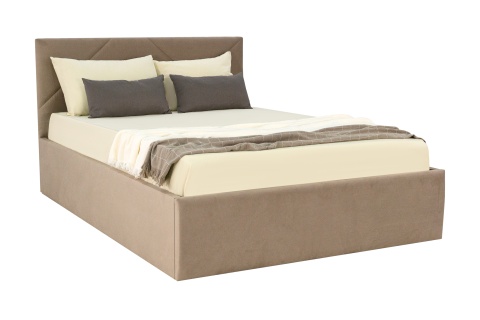 Кровать Лима светло-коричневая